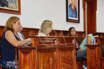 Ediles de la oposición se van del Pleno de Telde (Foto TA)